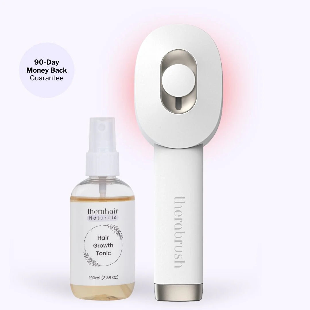 Unlock Your Hair's Potential with the Therabrush™ + Hair Tonic Natural Growth Kit