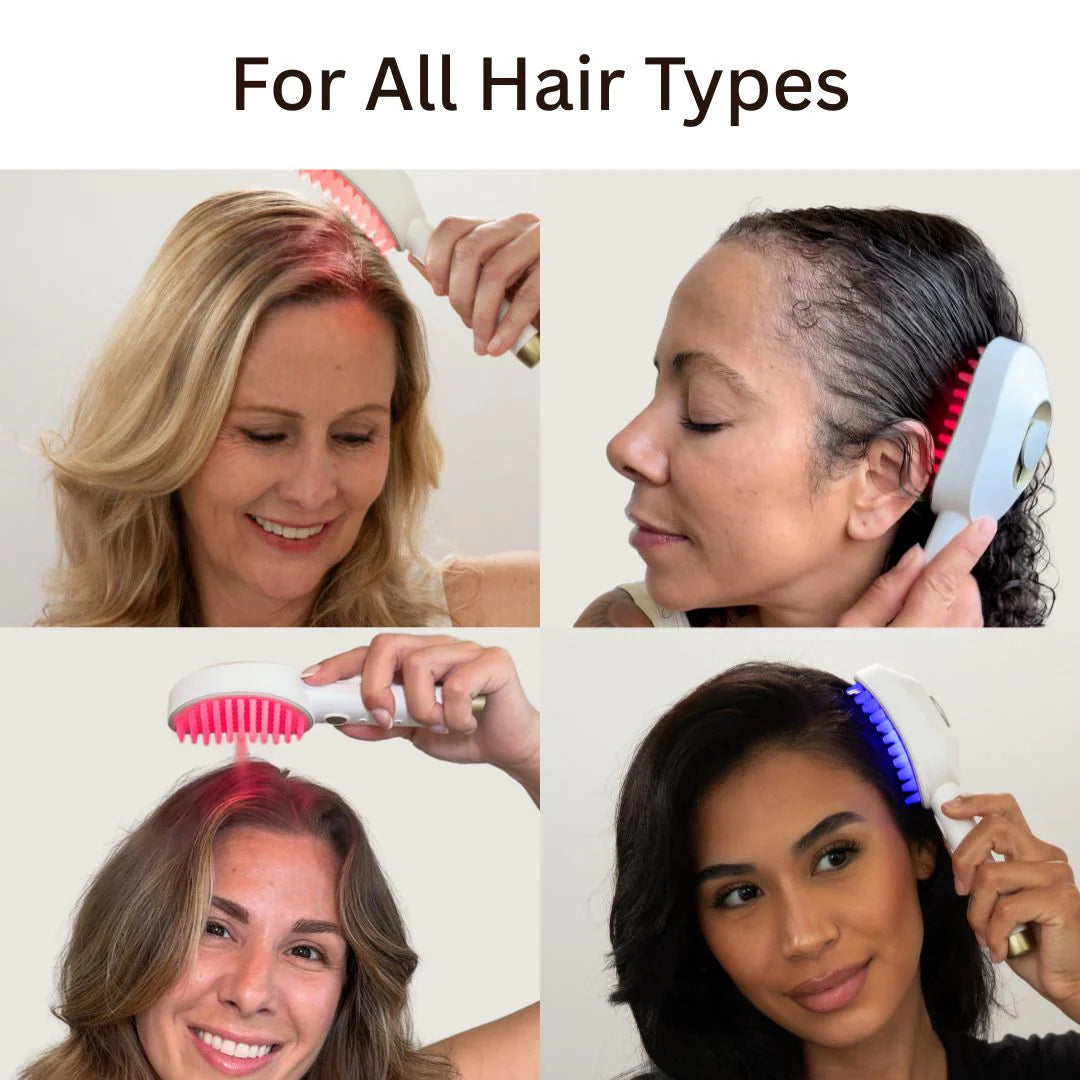 Unlock Your Hair's Potential with the Therabrush™ + Hair Tonic Natural Growth Kit