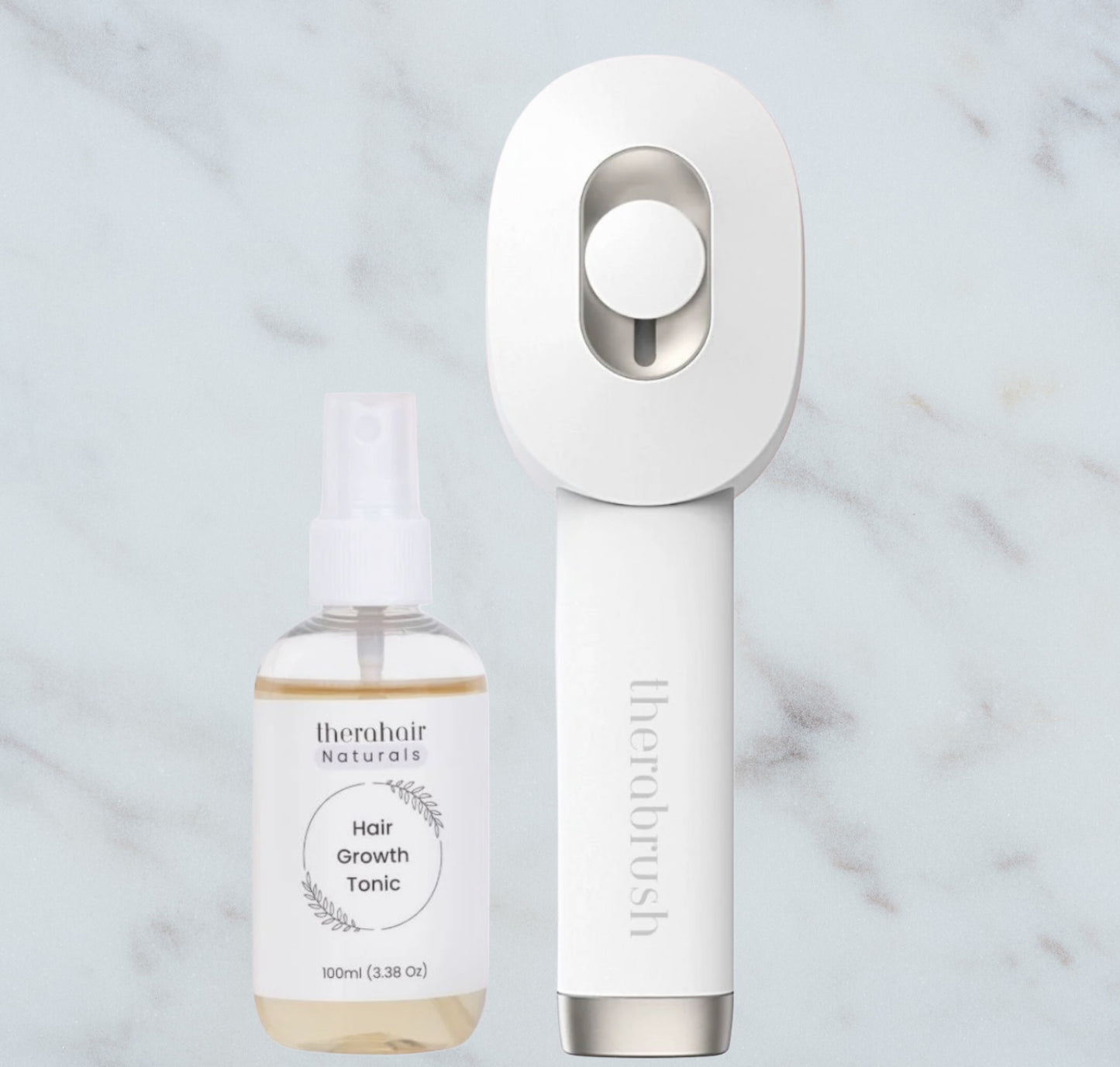 Unlock Your Hair's Potential with the Therabrush™ + Hair Tonic Natural Growth Kit