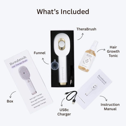 Unlock Your Hair's Potential with the Therabrush™ + Hair Tonic Natural Growth Kit